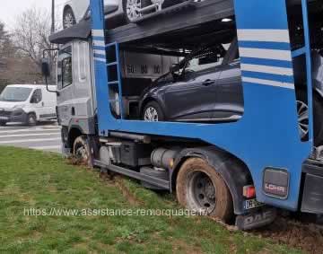 depannage camion embourbe
